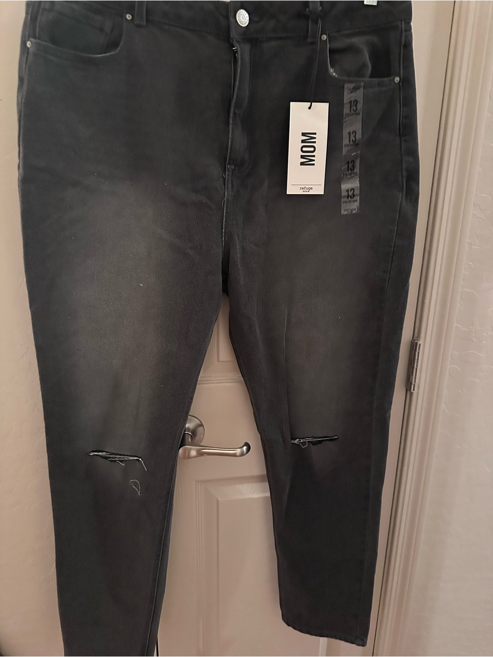 Black High Rise Jeans
